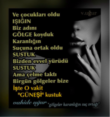 g�lgeler karanl���n su� orta�� 