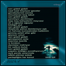 sen gideli gideli / Bedi� ( roman�ndan)