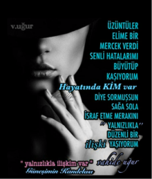 yaln�zl�kla ili�kim var / vahideu�ur 