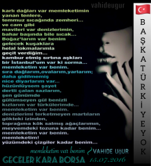 memleketim var benim