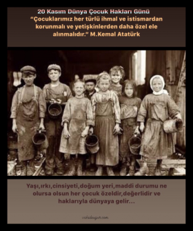 20 Kas�m D�nya �ocuk Haklar� G�n�