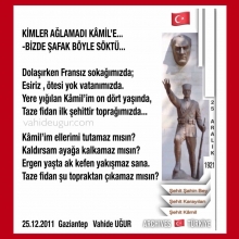 25 Aral�k / Gaziantep / Kurtulu� Sava�� Y�llar� : vahide u�ur