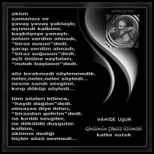 Vahide U�ur / G�nl�m�n ��ps�z �z�mleri-ak�ldan kalbe nutuk 
