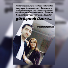 E.Grinko T�rkiye konserleri / (Gaziantep)E.Grinko~Vahide U�ur
