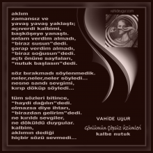 Vahide U�ur / G�nl�m�n ��ps�z �z�mleri-ak�ldan kalbe nutuk 