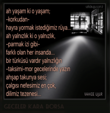 �alg� nefes dil tezene...vahide u�ur 