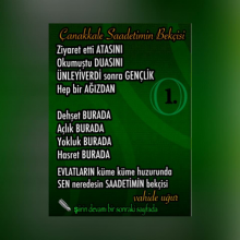 �anakkale Saadetimin Bek�isi 