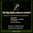 tek dil olmazsak TEK'imiz kalmayaca��z 