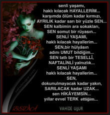 Bedia roman�ndan �iirler ~s�zler / vahideugur.com