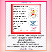 yedi mevsim deli mavi / �ocuklu�umun g�ncelerinden �iirler - vahideugur.com 