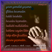 Vahide U�ur / yedi mevsim deli mavi adl� eserinden