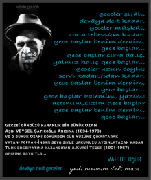 dev�ya dert geceler / vahide u�ur 
