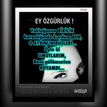 Hep bu y�zden durumsuzlu�um.../ vahide U�UR 
