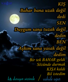 K�� S�z�nde Duruyor